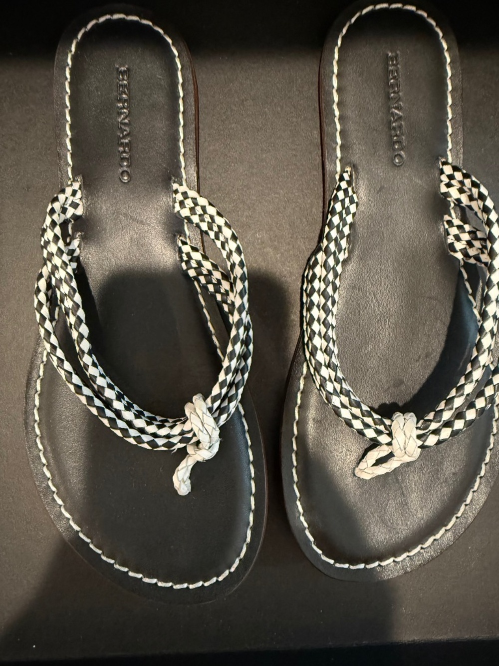 Bernardo Miami Woven Sandal - Size 9 1/2